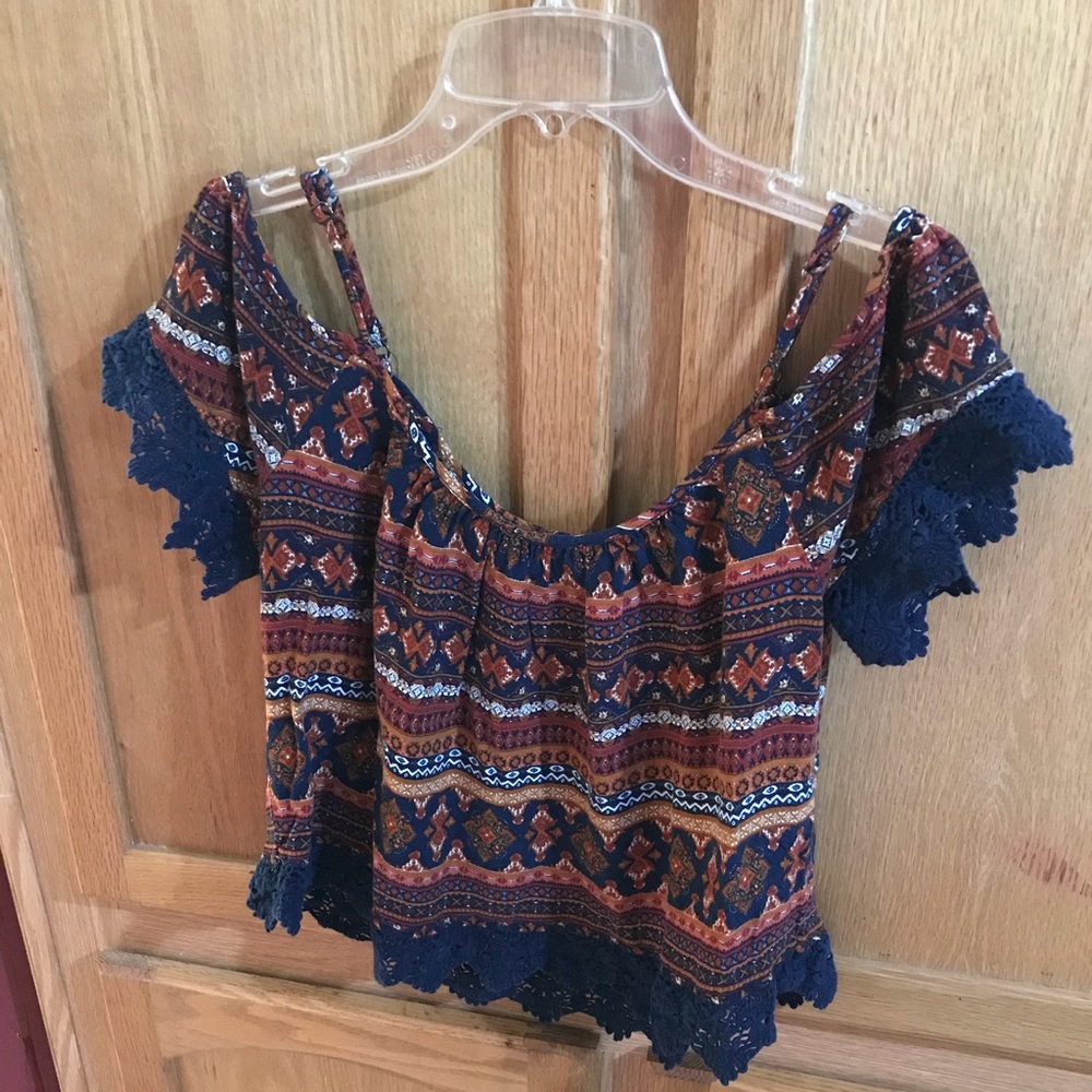 Cold shoulder shirt